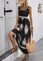 Luxurious Summer Palace Style Dress - Elegant & Comfortable