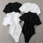 Empower Your Style: Luxe Ribbed Bodysuit for Women