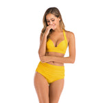 Empower Your Silhouette: Multicolor Suit Bikini With Comfort
