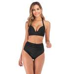 Empower Your Silhouette: Multicolor Suit Bikini With Comfort