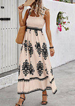 Luxurious Summer Palace Style Dress - Elegant & Comfortable